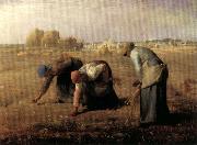 Jean Francois Millet The Gleaners oil